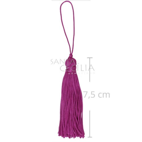 Tassel Pingente de Seda 10 unid - Pink